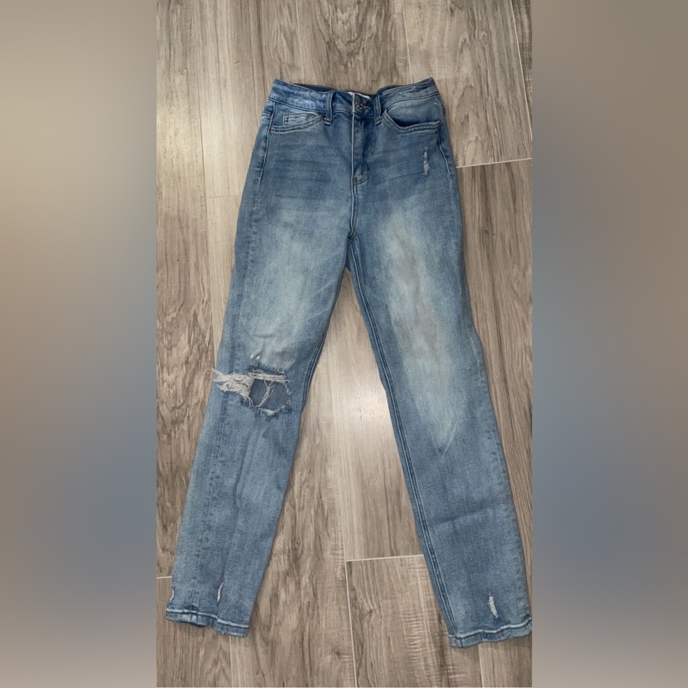 Boyfriend jeans worn several times no longer fit just got them last year